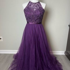 Morilee Plum Bridesmaid Dress